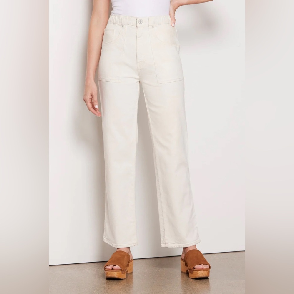 Hudson Jeans Cream Casual Pants